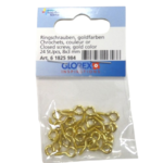 piton glorex doré 8 x 3 mm