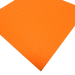 Orange feuille papier clairefontaine 270g