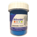 poudre embosser artemio bleu foncé