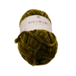 020 vert olive Fil chenille nilli rico design