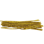 chenilles métales dorées