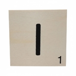 lettre scrabble I