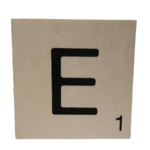 lettre scrabble E