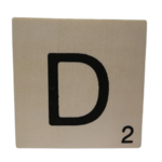 lettre scrabble D