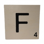 lettre scrabble F