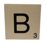 lettre scrabble B