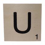 lettre scrabble U