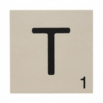 lettre scrabble T