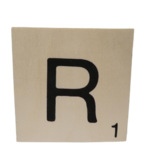 lettre scrabble R