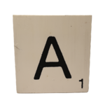 lettre scrabble A