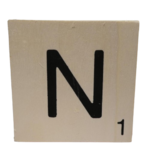 lettre scrabble N