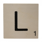 lettre scrabble L