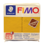 fimo leather jaune