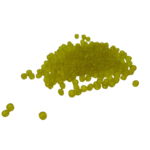 perles rocaille 4 mm jaune 2