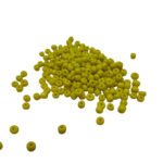 perles rocaille 4 mm jaune