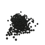 perles rocaille 4 mm noir