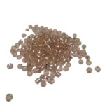 perles rocaille 4 mm rosé