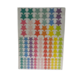 gommettes étoiles pastels