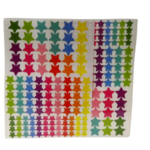 gommettes étoiles vives