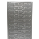 stickers contour bon anniversaire