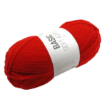 laine acrylique rico design rouge