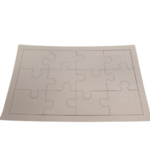 puzzle en carton à décorer graine creative 12 pièces