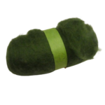 laine à feutrer vert