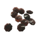 perles translucides violette