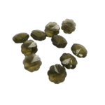 perles translucides grises