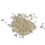 perles miyuki argentée blanc