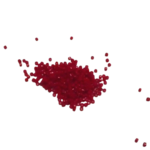 perles miyuki opaque rouge