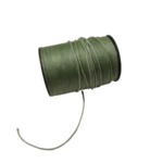 vert de mer Cordon micro macramé polyester ciré 0,8 mm