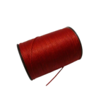 rouge Cordon micro macramé polyester ciré 0,8 mm