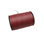 rose flamand Cordon micro macramé polyester ciré 0,8 mm