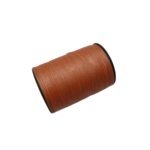 saumon clair Cordon micro macramé polyester ciré 0,8 mm