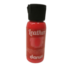 rouge Peinture pour cuir LEATHER DARWI