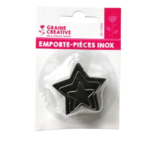 Lot de 3 emporte-pièces GRAINE CREATIVE étoiles