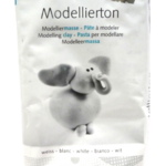 pâte àmodeler blanche autodurcissante glorex