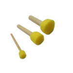 tampons mousse ronds