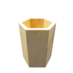 pot crayon hexagonale