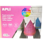 papiers glitter apli
