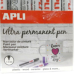 6 feutres permanents apli