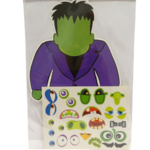 gommettes monstres à décorer