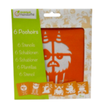 pochoirs monstres avenue mandarine