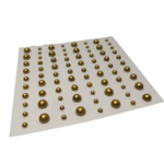 perles autocollante doré artemio