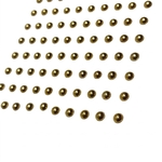 perles autocollante doré artemio