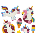 stickers apli licorne