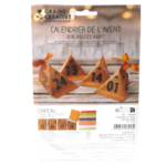Calendrier de l'avent berlingot graine creative