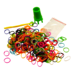 elastiques pour bracelets rico design vif
