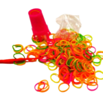elastiques pour bracelets rico design fluo